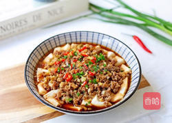 榨菜肉末蒸豆腐的做法图解15