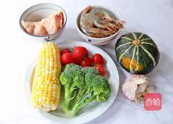 鸡胸肉烤时蔬的做法图解1