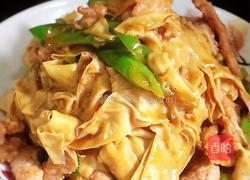 豆腐皮炒瘦肉的做法图解14