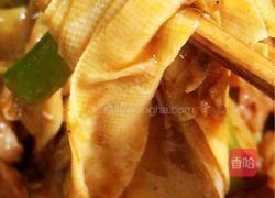 豆腐皮炒瘦肉的做法图解15