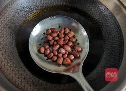 菠菜拌花生米的做法图解3