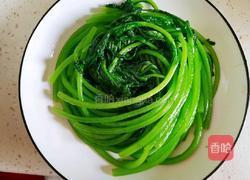 凉拌茼蒿的做法图解3