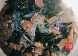 鸭血粉丝海菜汤的做法图解7