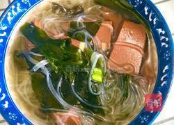 鸭血粉丝海菜汤的做法图解9