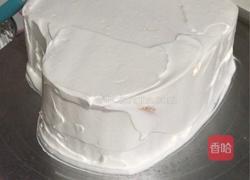 爱心草莓生日蛋糕的做法图解8