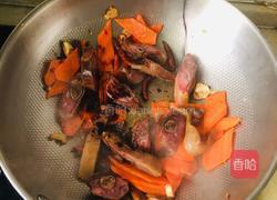 白菜粉条烩腊鸭的做法图解6