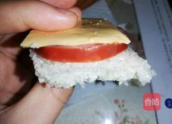 火星花式早餐（芝士培根吐司）的做法图解5