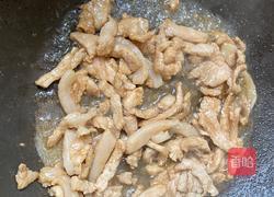 蒜苔炒肉丝的做法图解7