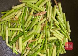 蒜苔炒肉丝的做法图解10