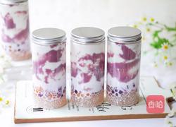 芋泥芋圆啵啵牛乳的做法图解16