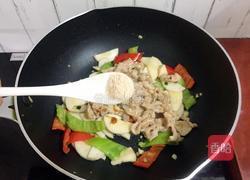 杏鲍菇炒肉片的做法图解15