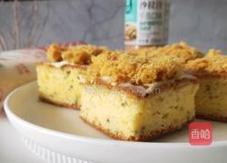 亚麻青柠戚风肉松蛋糕的做法图解17