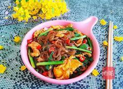 韭菜鸡蛋炒粉丝的做法图解16