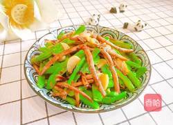 茶树菇炒四季豆的做法图解17