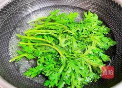 凉拌茼蒿的做法图解5