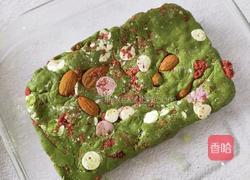 抹茶牛轧糖的做法图解9