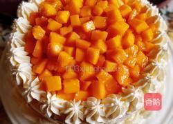 8寸芒果奶油蛋糕的做法图解22