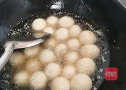 油炸芝麻球的做法图解3