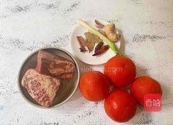 番茄炖牛腩的做法图解1