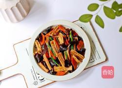 腐竹炒木耳的做法图解12