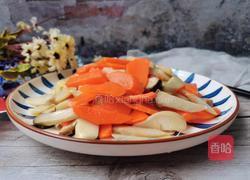 杏鲍菇炒胡萝卜的做法图解14