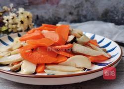 杏鲍菇炒胡萝卜的做法图解15