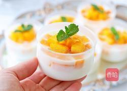 芒果牛奶布丁的做法图解11