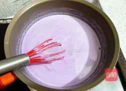 紫薯奶冻西米露的做法图解7