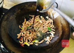 蒜苔豆干炒肉丝的做法图解5
