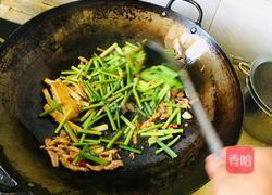 蒜苔豆干炒肉丝的做法图解6