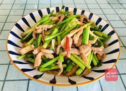 蒜苔豆干炒肉丝的做法图解8