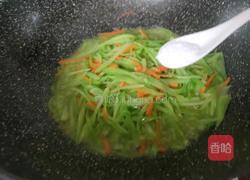 炒莴笋丝的做法图解8
