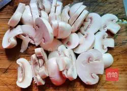 Illustration of how to make green onion mushrooms 3