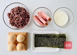 【减脂推荐】好看更好吃的低卡夏威夷饭团的做法图解1