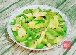 苦瓜炒鸡蛋的做法图解17