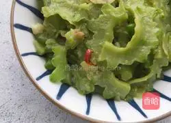 Illustration of how to make stir-fried bitter melon 7