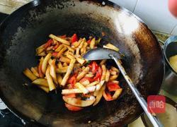 西红柿炒茄子的做法图解7