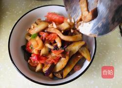 西红柿炒茄子的做法图解9