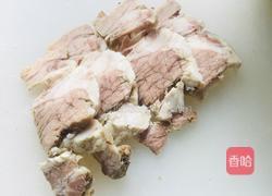牛肉烩凉粉的做法图解1