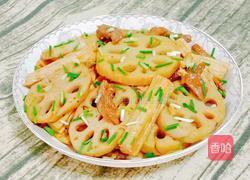 莲藕腐竹炒肉片的做法图解19