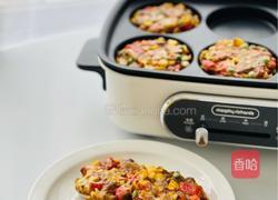 【减脂推荐】爆好吃的蟹肉玉米全麦饼的做法图解5