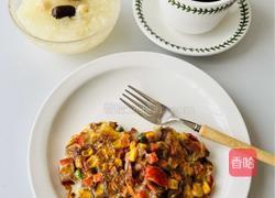 【减脂推荐】爆好吃的蟹肉玉米全麦饼的做法图解7