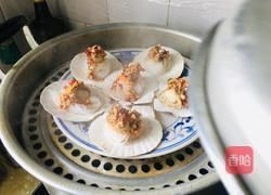 简版蒜蓉粉丝蒸扇贝的做法图解8