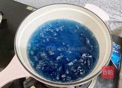 蝶豆花椰汁西米露的做法图解6