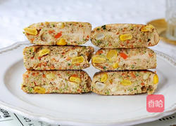 时蔬鸡肉饼的做法图解11