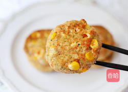 时蔬鸡肉饼的做法图解12