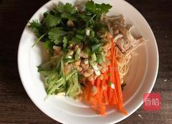 鸡丝凉面的做法图解5