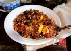 什锦腊肠焖饭的做法图解15