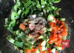 鸡肉蔬菜饼的做法图解5