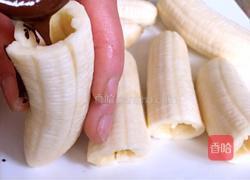 巧克力酥皮香蕉的做法图解7